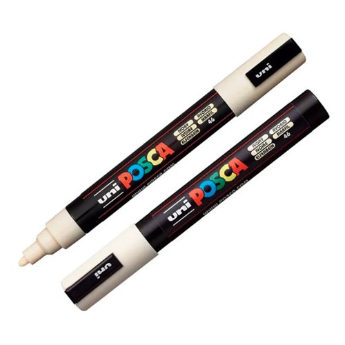 UNIBALL POSCA POSTER MARKER Medium 2.5mm Ivory